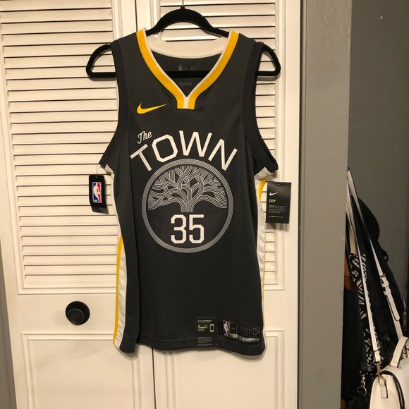 Nike Tops Warriors The Town Basketball Jersey Durant Poshmark